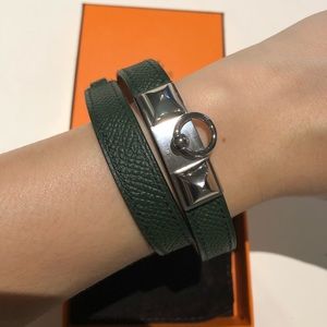 Hermes Rivale Double Tour Bracelet